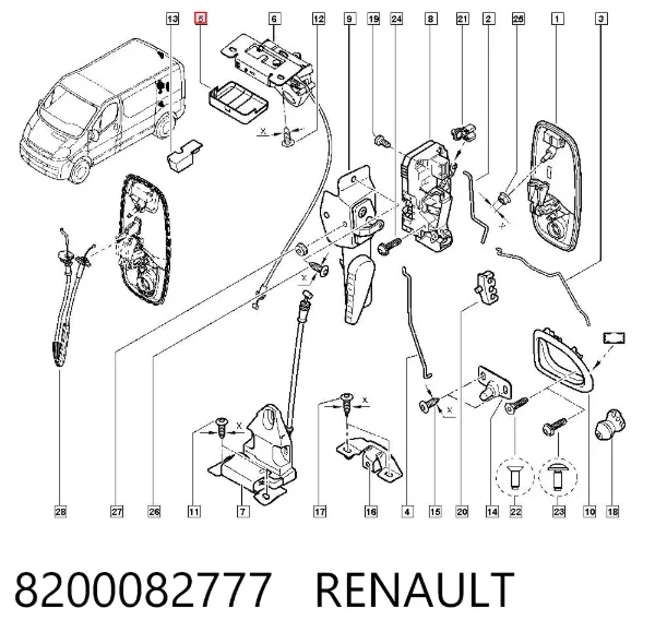  8200082777 Renault (RVI)