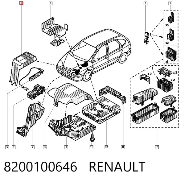  8200100646 Renault (RVI)