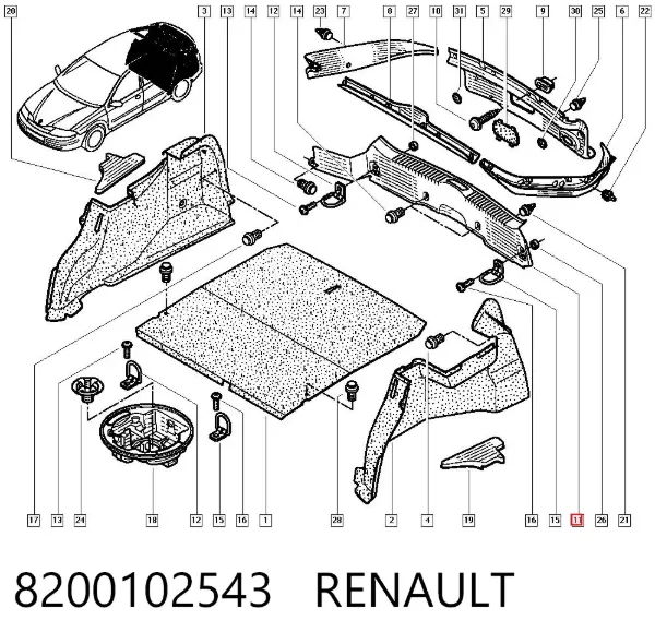  8200102543 Renault (RVI)