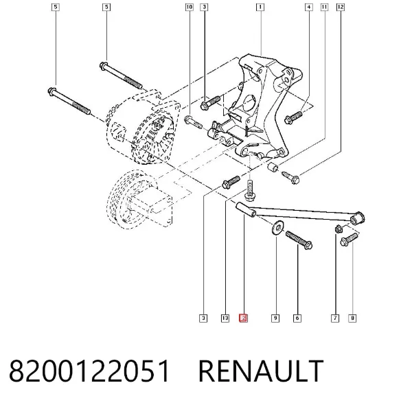 8200122051 Renault (RVI)