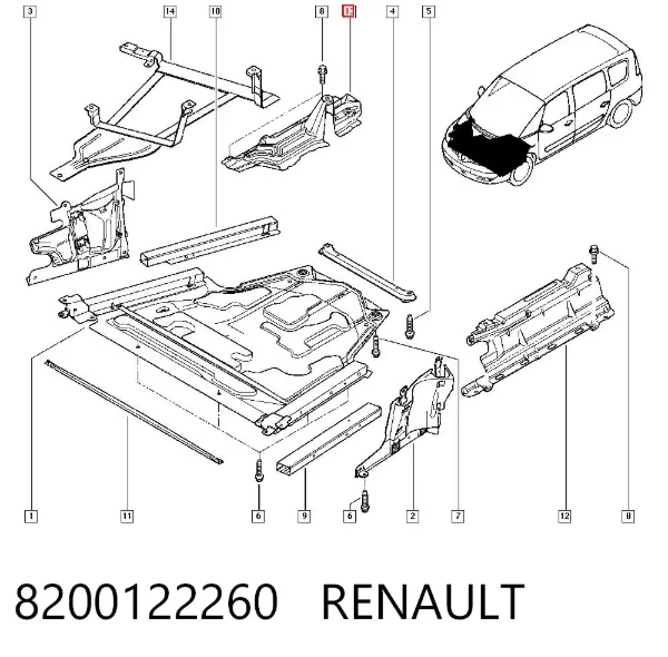  8200122260 Renault (RVI)