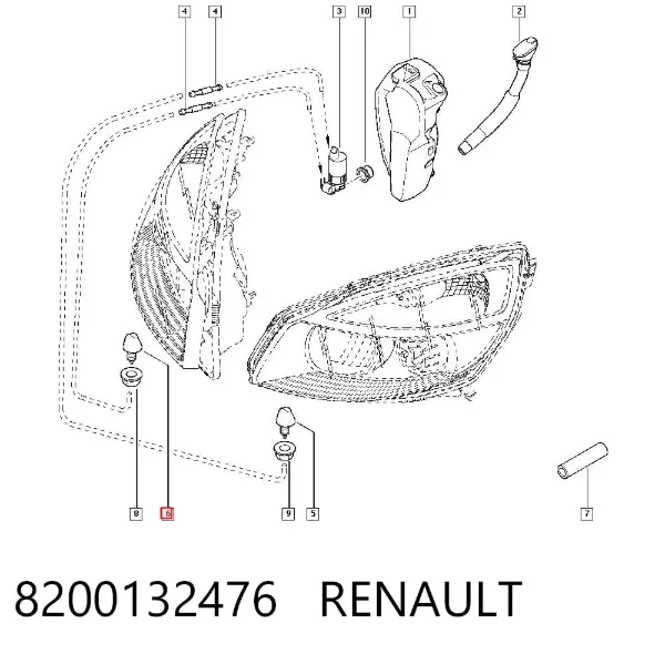  8200132476 Renault (RVI)