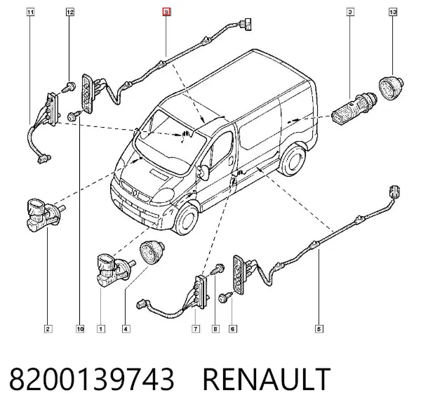  8200139743 Renault (RVI)