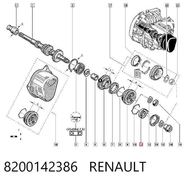  8200142386 Renault (RVI)