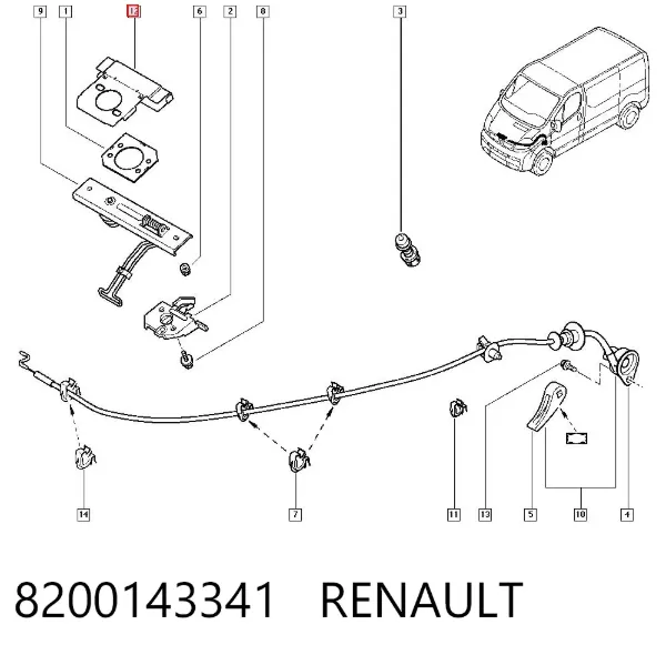  8200143341 Renault (RVI)