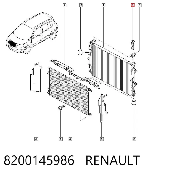  8200145986 Renault (RVI)