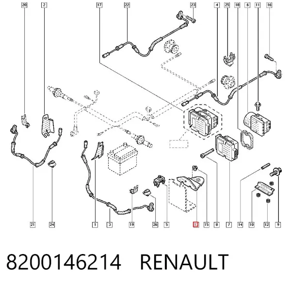  8200146214 Renault (RVI)