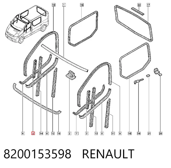  8200153598 Renault (RVI)