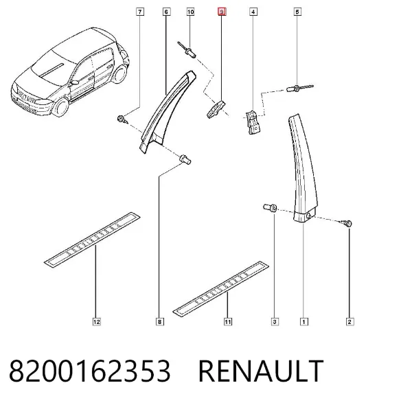  8200162353 Renault (RVI)