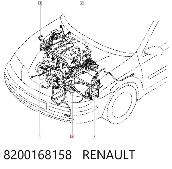  8200168158 Renault (RVI)