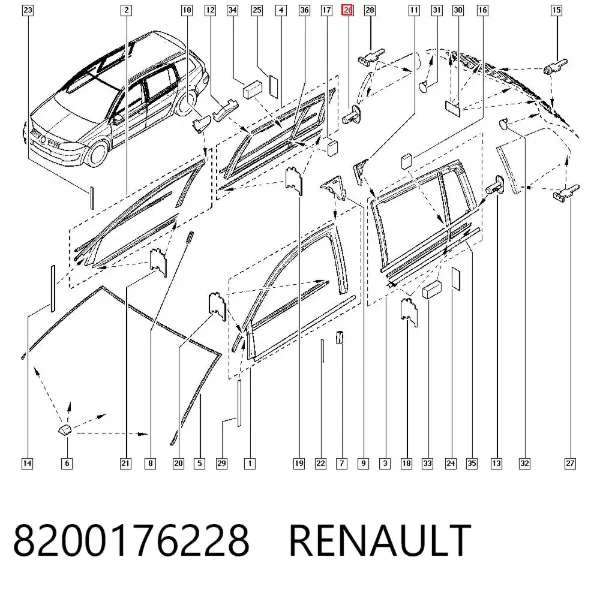  8200176228 Renault (RVI)