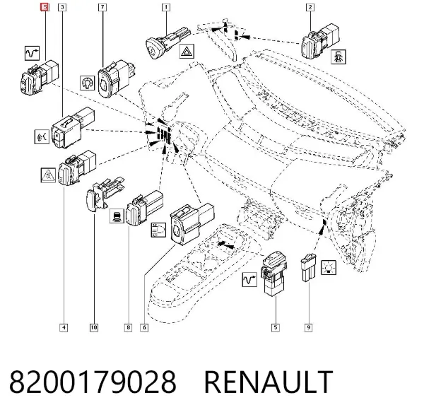  8200179028 Renault (RVI)