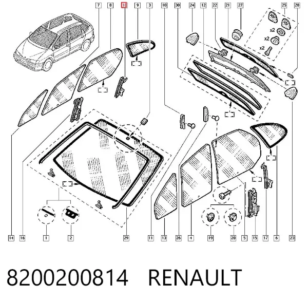  8200200814 Renault (RVI)