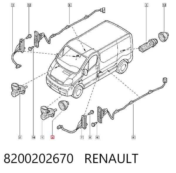  8200202670 Renault (RVI)
