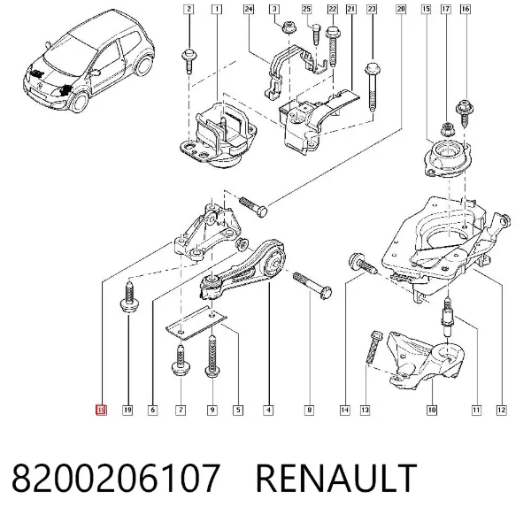  8200206107 Renault (RVI)