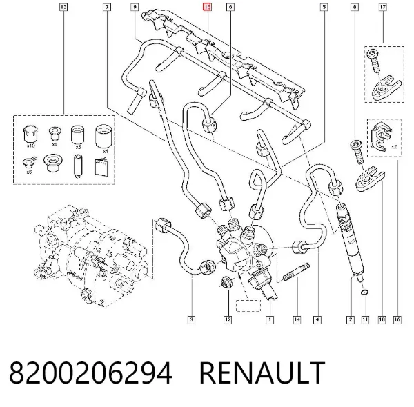  8200206294 Renault (RVI)