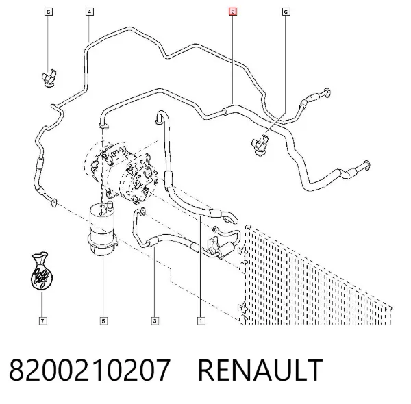  8200210207 Renault (RVI)