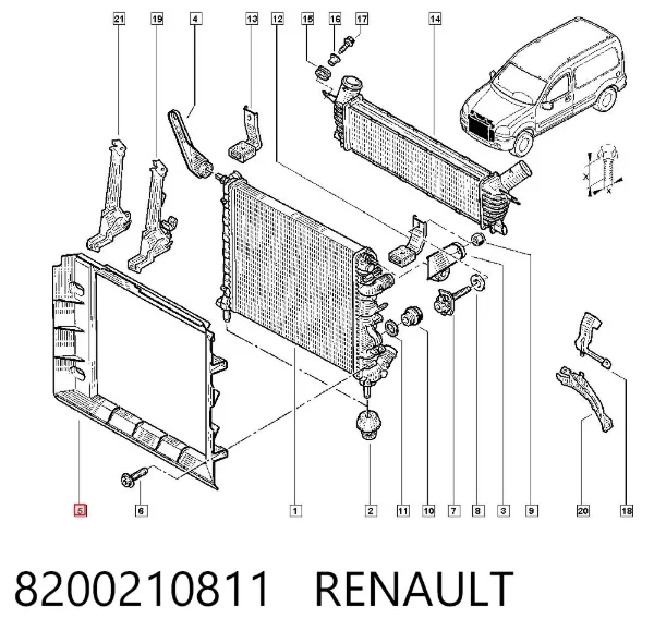  8200210811 Renault (RVI)