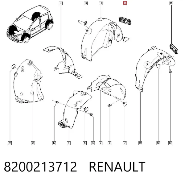  8200213712 Renault (RVI)