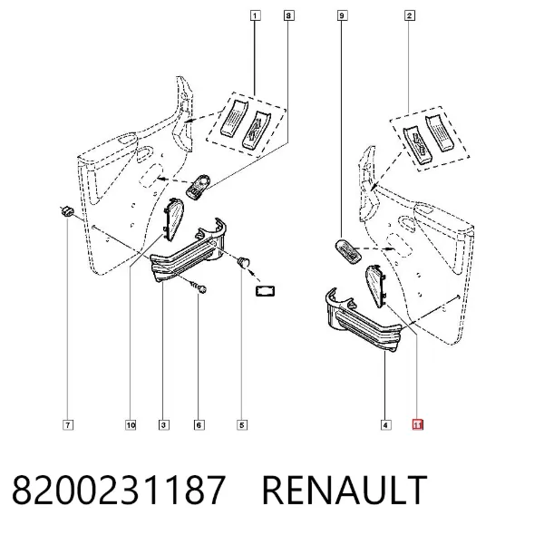  8200231187 Renault (RVI)
