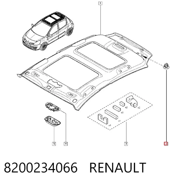  8200234066 Renault (RVI)