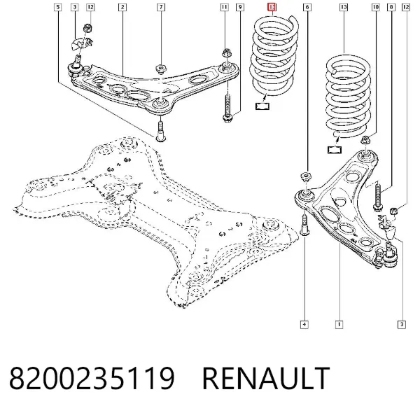  8200235119 Renault (RVI)