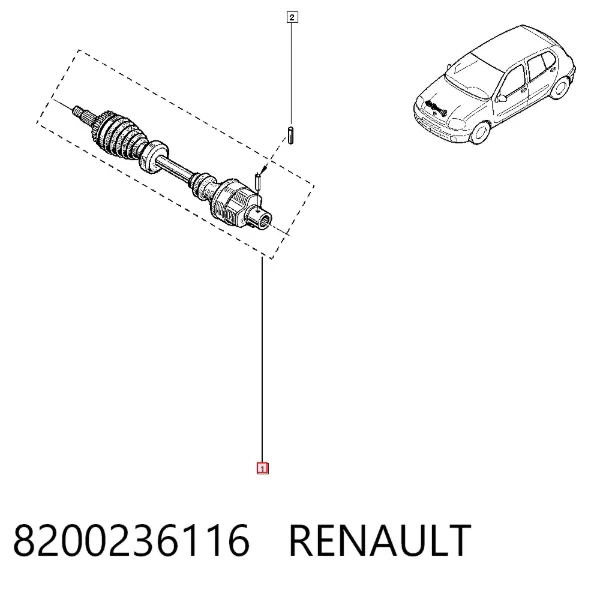  8200236116 Renault (RVI)