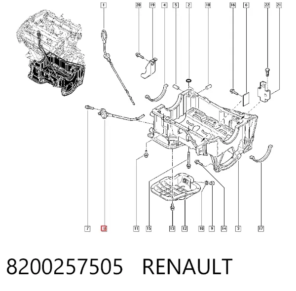  8200257505 Renault (RVI)