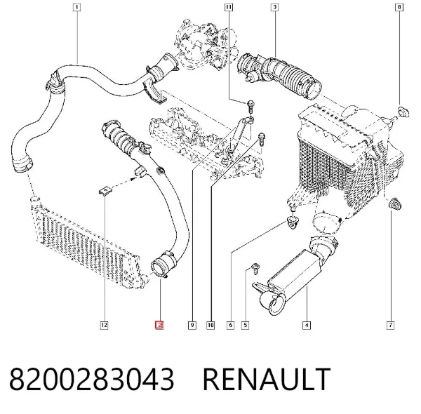  8200283043 Renault (RVI)
