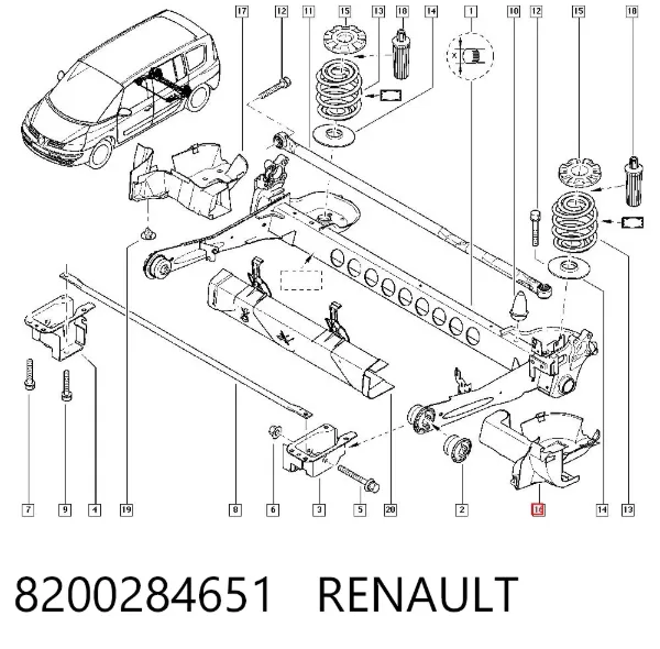  8200284651 Renault (RVI)
