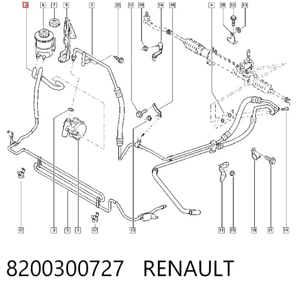  8200300727 Renault (RVI)