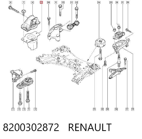  8200302872 Renault (RVI)