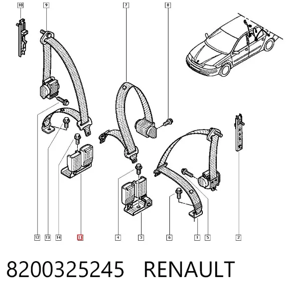  8200325245 Renault (RVI)