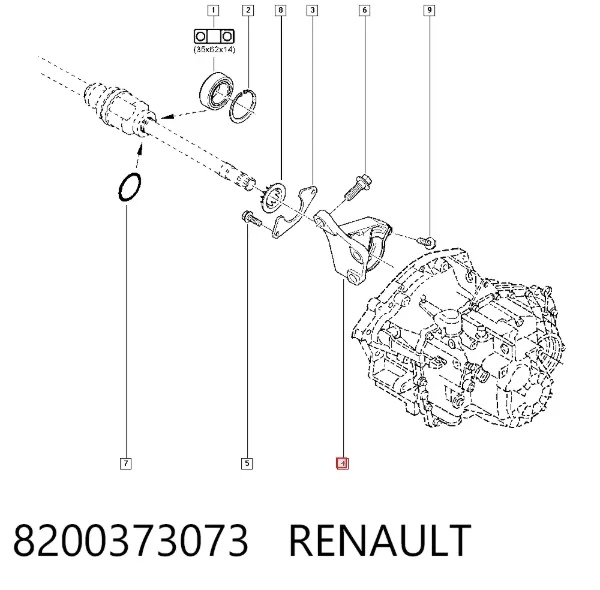  8200373073 Renault (RVI)