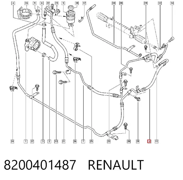  8200401487 Renault (RVI)