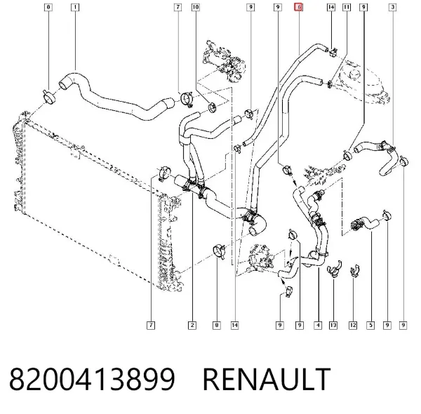  8200413899 Renault (RVI)