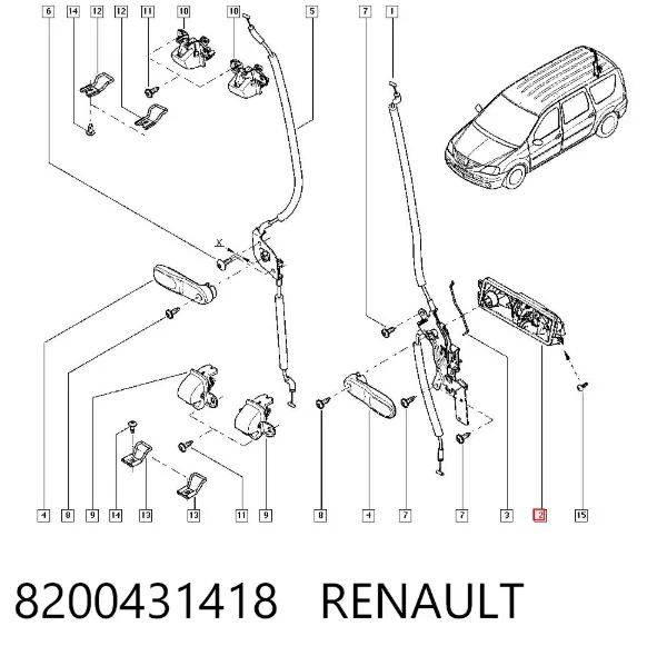  8200431418 Renault (RVI)