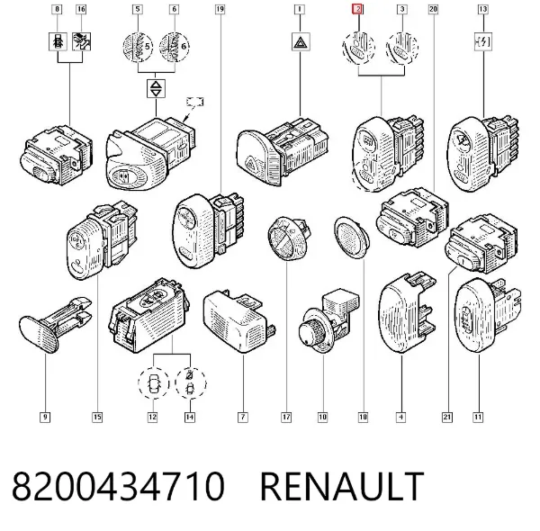 8200434710 Renault (RVI)