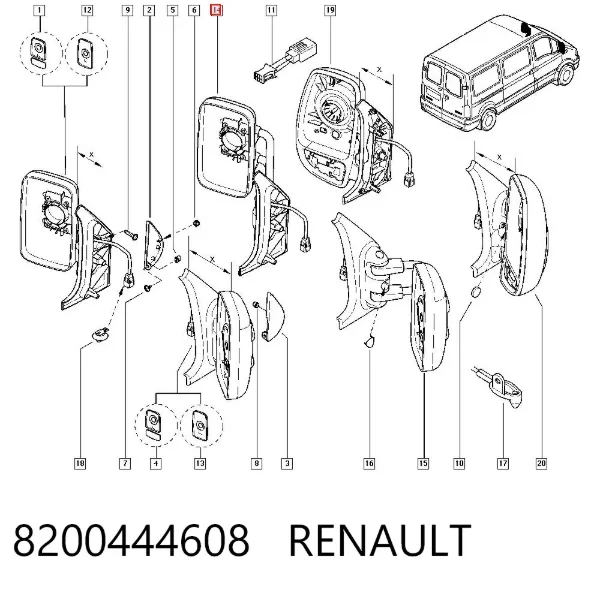  8200444608 Renault (RVI)