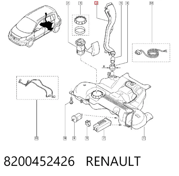  8200452426 Renault (RVI)
