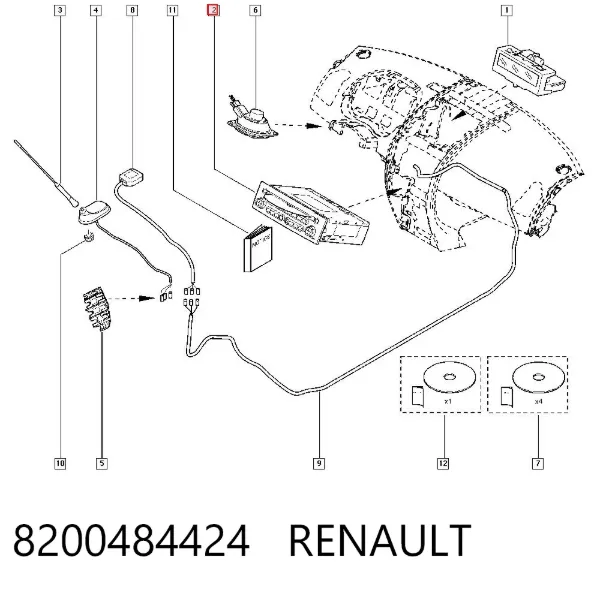  8200484424 Renault (RVI)