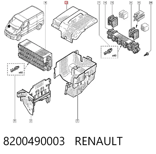  8200490003 Renault (RVI)