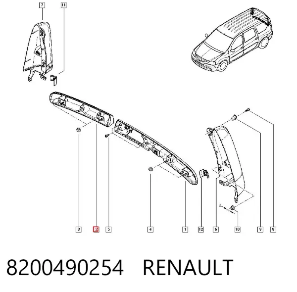  8200490254 Renault (RVI)
