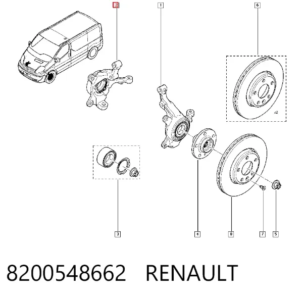  8200548662 Renault (RVI)