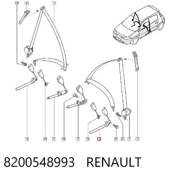  8200548993 Renault (RVI)