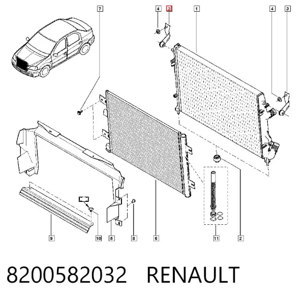  8200582032 Renault (RVI)