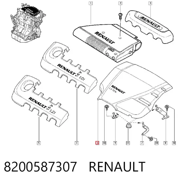  8200587307 Renault (RVI)
