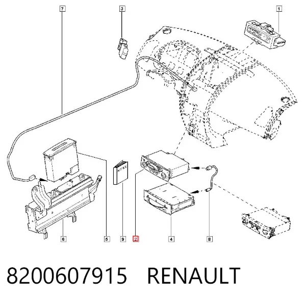  8200607915 Renault (RVI)