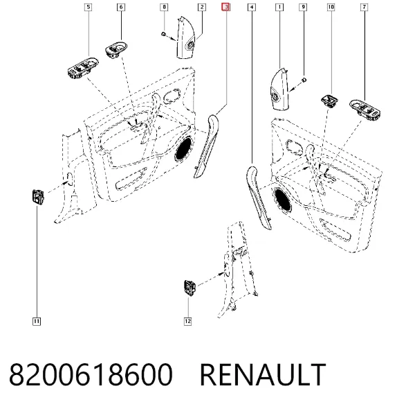  8200618600 Renault (RVI)
