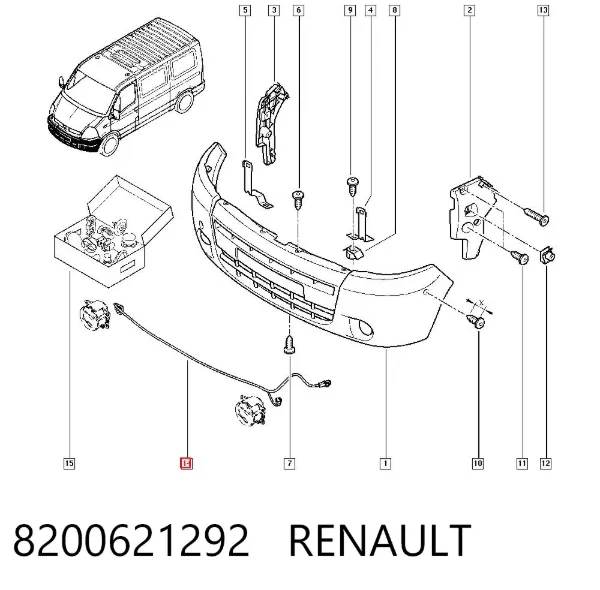  8200621292 Renault (RVI)